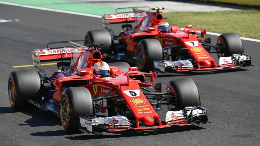 Sebastian Vettel gana pole para Gran Premio de Hungría; Raikkonen segundo 