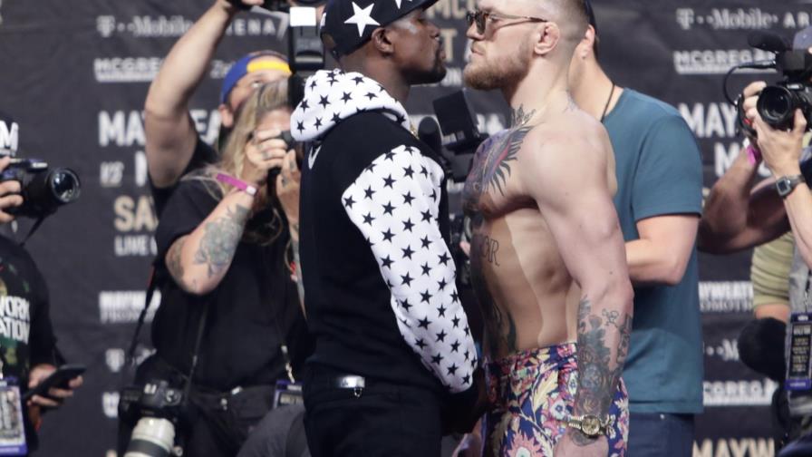 Venta de boletos para la pelea de  Mayweather-McGregor luce baja 