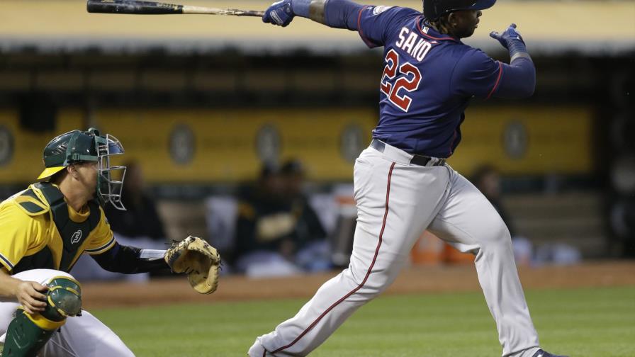 Miguel Sano conecta jonrón 24 en derrota de Mellizos ante Atléticos 