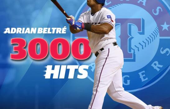 VÍDEO: Adrian Beltré entró al círculo de jugadores con 3 mil hits