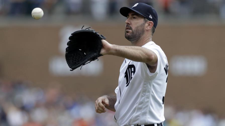 Justin Verlander domina y Tigres apalean a Astros 