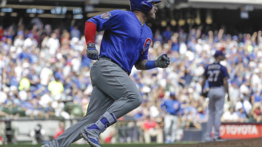 Caratini conecta su 1er jonrón, Cachorros ganan en Milwaukee 