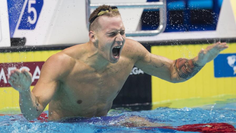 Dressel iguala récord de 7 oros de Phelps en clausura del Mundial de Budapest