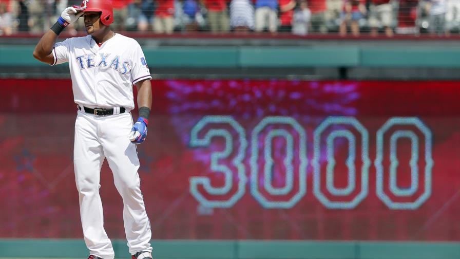 Adrian Beltré, primer nativo de Quisqueya con 3,000 imparables