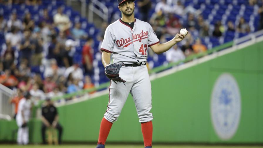 González se queda sin el “no-hitter”, pero sus Nacionales triunfan González se queda sin el “no-hitter”, pero sus Nacionales triunfan