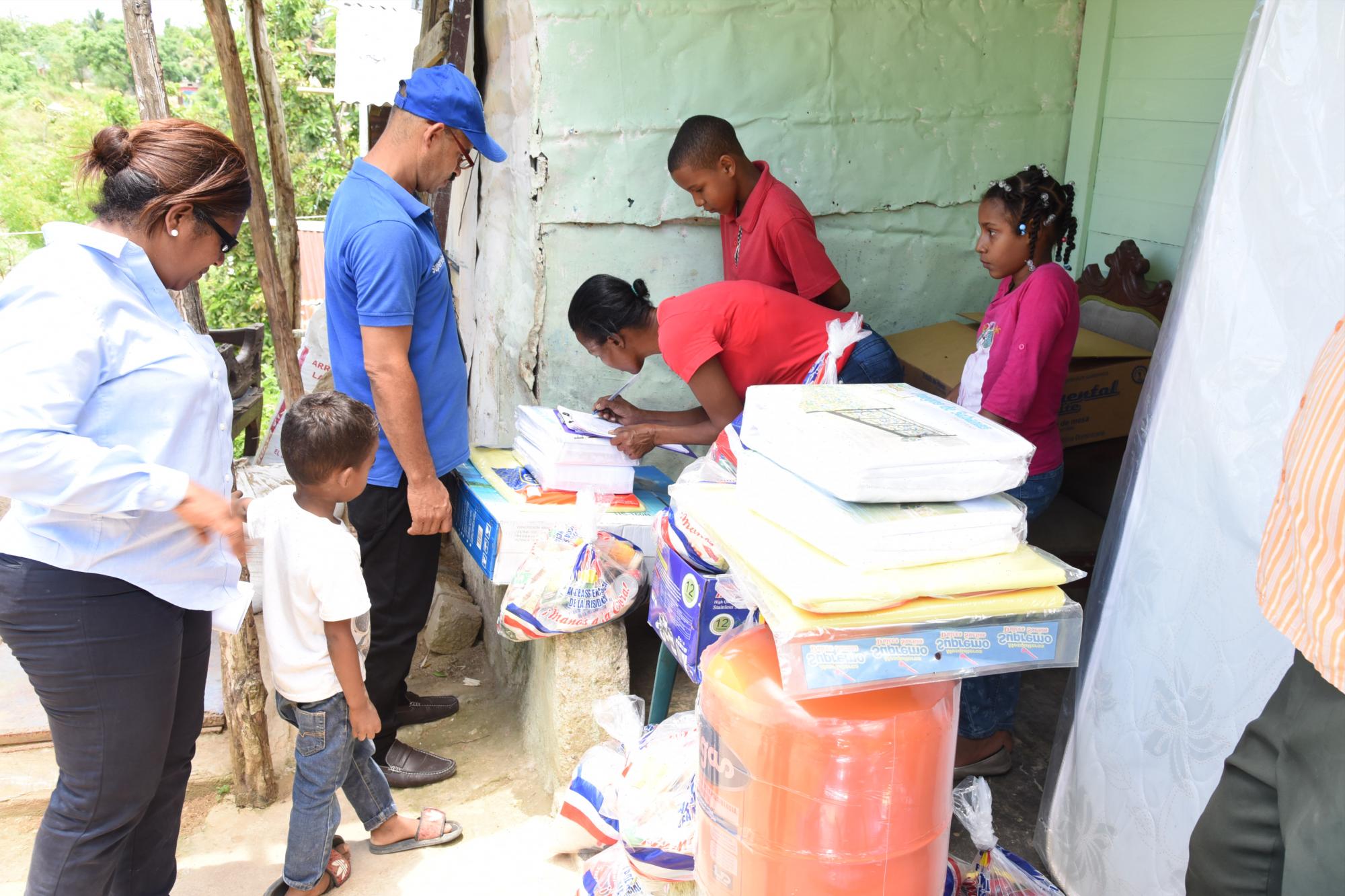La madre agradeció el gesto del Plan Social y hasta el lunes no había recibido otras cosas prometidas.