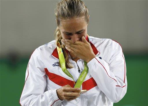 Mónica Puig:”Lloro cada vez que veo la final olímpica” 