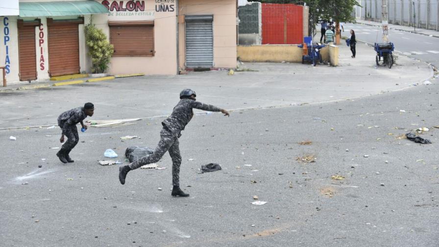 Disturbios en la UASD por segundo día tras la muerte de dirigente del Falpo 