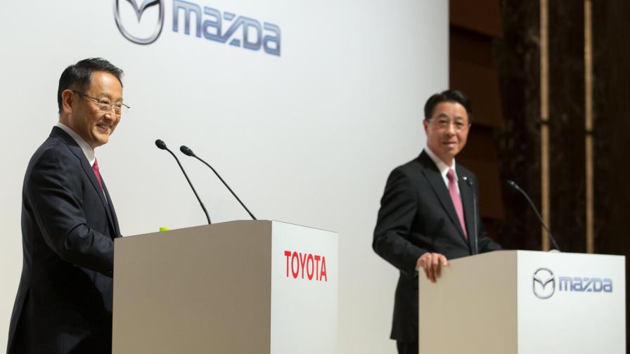 Trump califica de “gran inversión” la nueva planta de Toyota y Mazda en EE.UU. Trump califica de “gran inversión” la nueva planta de Toyota y Mazda en EE.UU.
