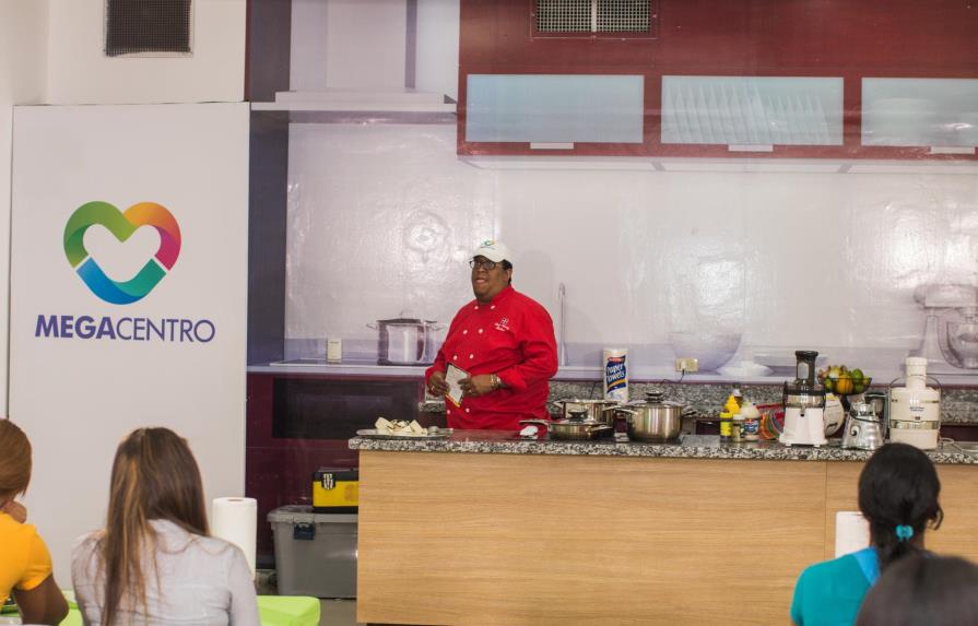 Megacentro realizará taller de cocina con el chef  Wandy Robles