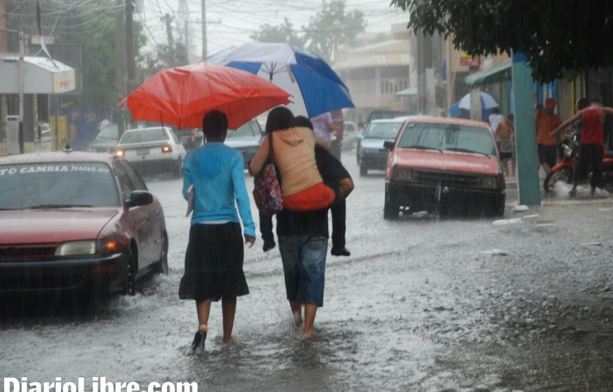 Continuarán las lluvias en gran parte del país por incidencia de vaguada 