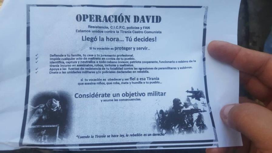 Al menos siete personas detenidas por toma de cuartel militar en Venezuela