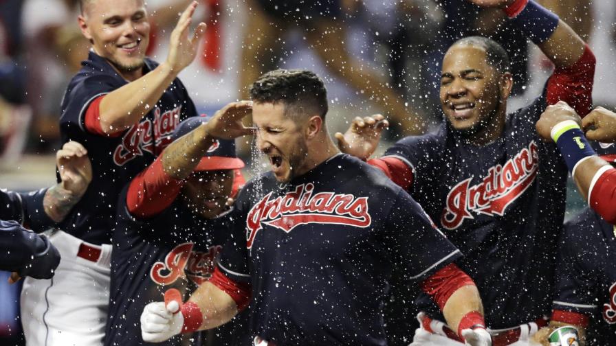 Gomes decide por Cleveland con jonrón en el noveno ante Colorado