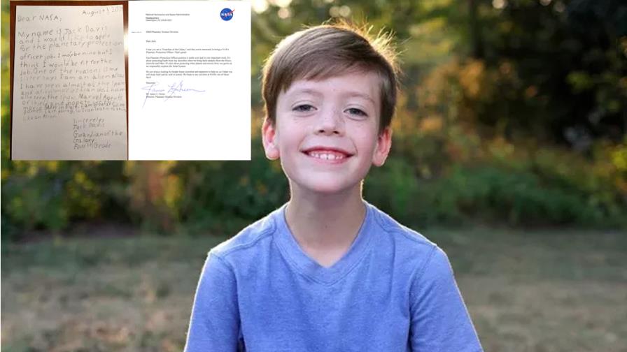  La NASA invita a niño de  nueve años de Nueva Jersey  a conocer sus instalaciones 