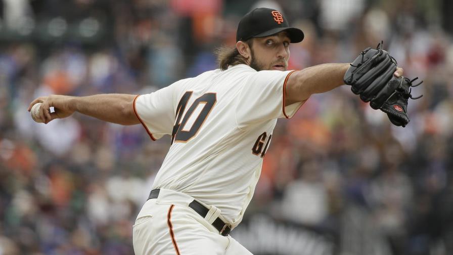 Madison Bumgarner y los Gigantes vencen a los Cachorros Madison Bumgarner y los Gigantes vencen a los Cachorros