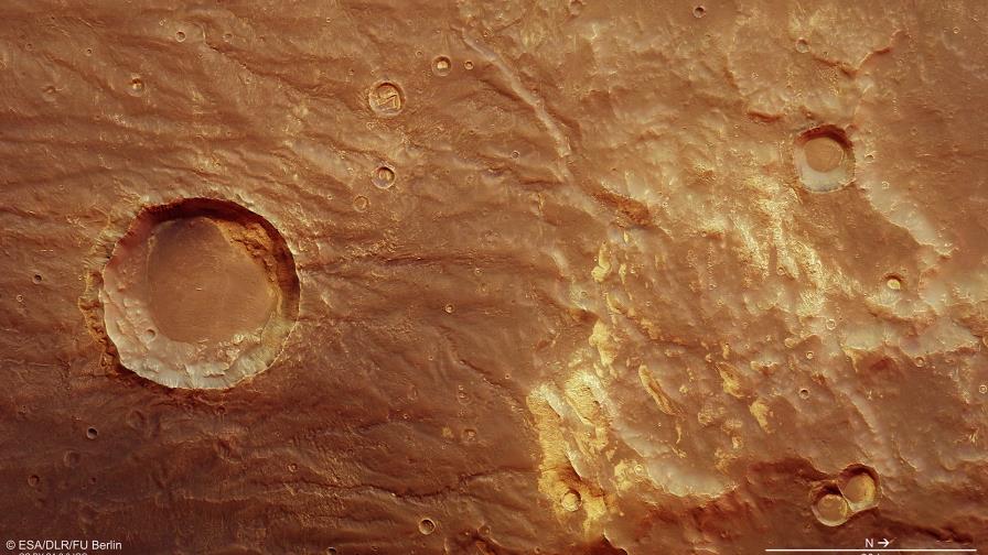 La ESA destaca el pasado volcánico de Marte gracias a la sonda Mars Express La ESA destaca el pasado volcánico de Marte gracias a la sonda Mars Express