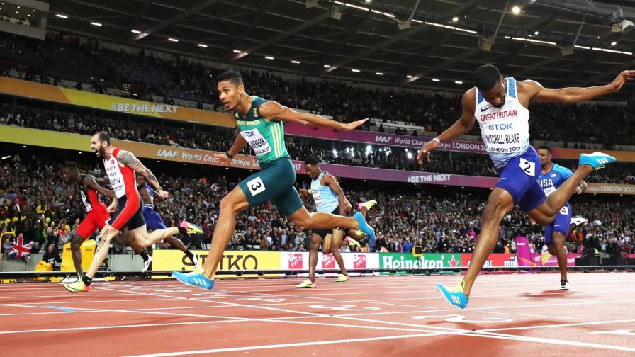 El turco Guliyev acaba con sueño de Van Niekerk de suceder a Bolt y Johnson