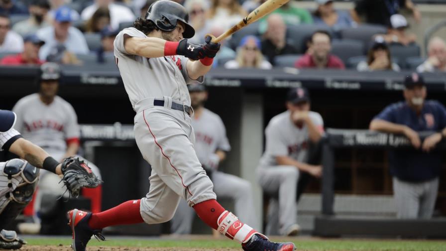 Con dos jonrones de Andrew Benintendi, Boston apalea a Luis Severino y a Yanquis Con dos jonrones de Andrew Benintendi, Boston apalea a Luis Severino y a Yanquis