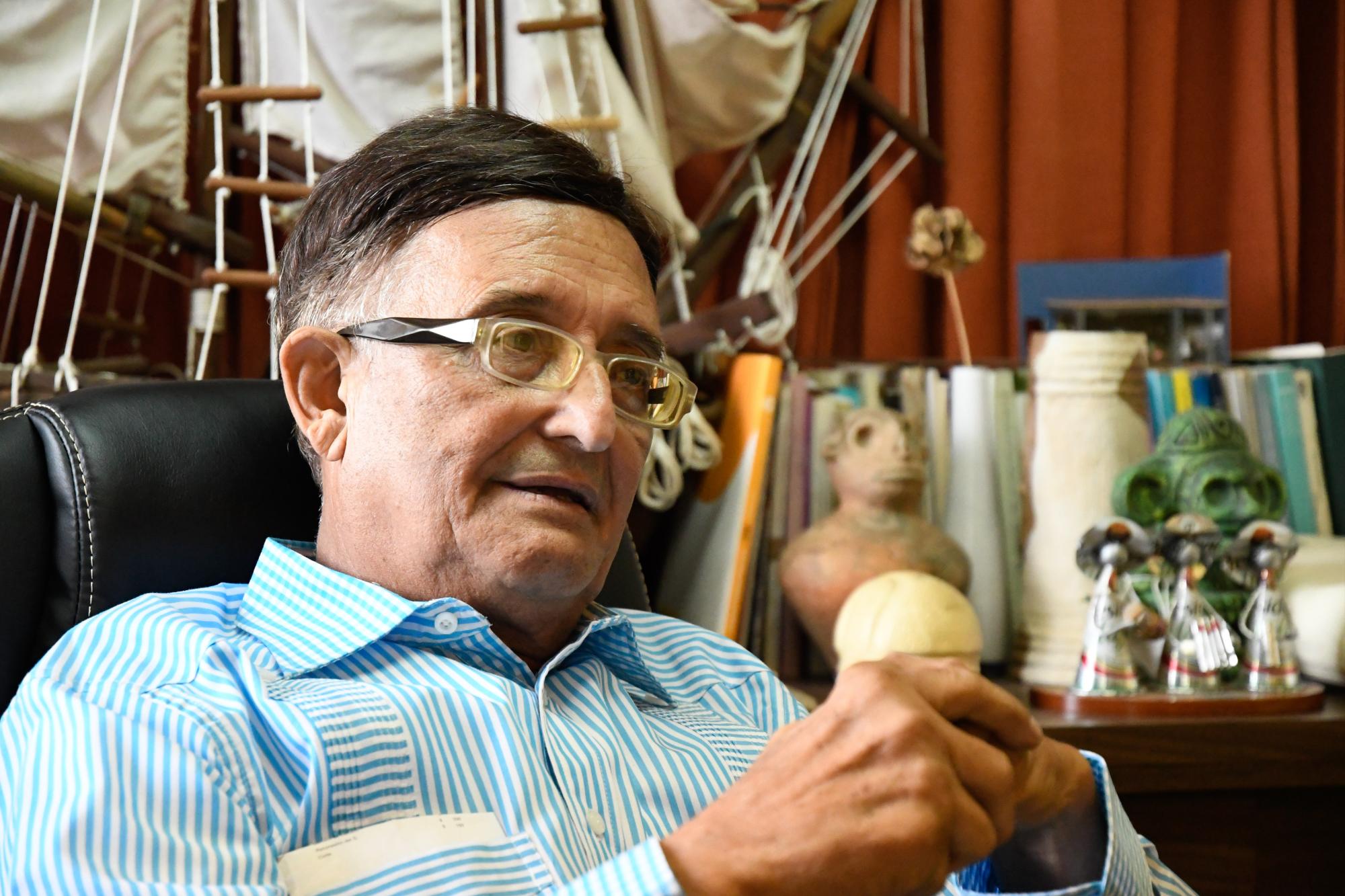 Cristian Martínez, director del Museo del Hombre Dominicano.