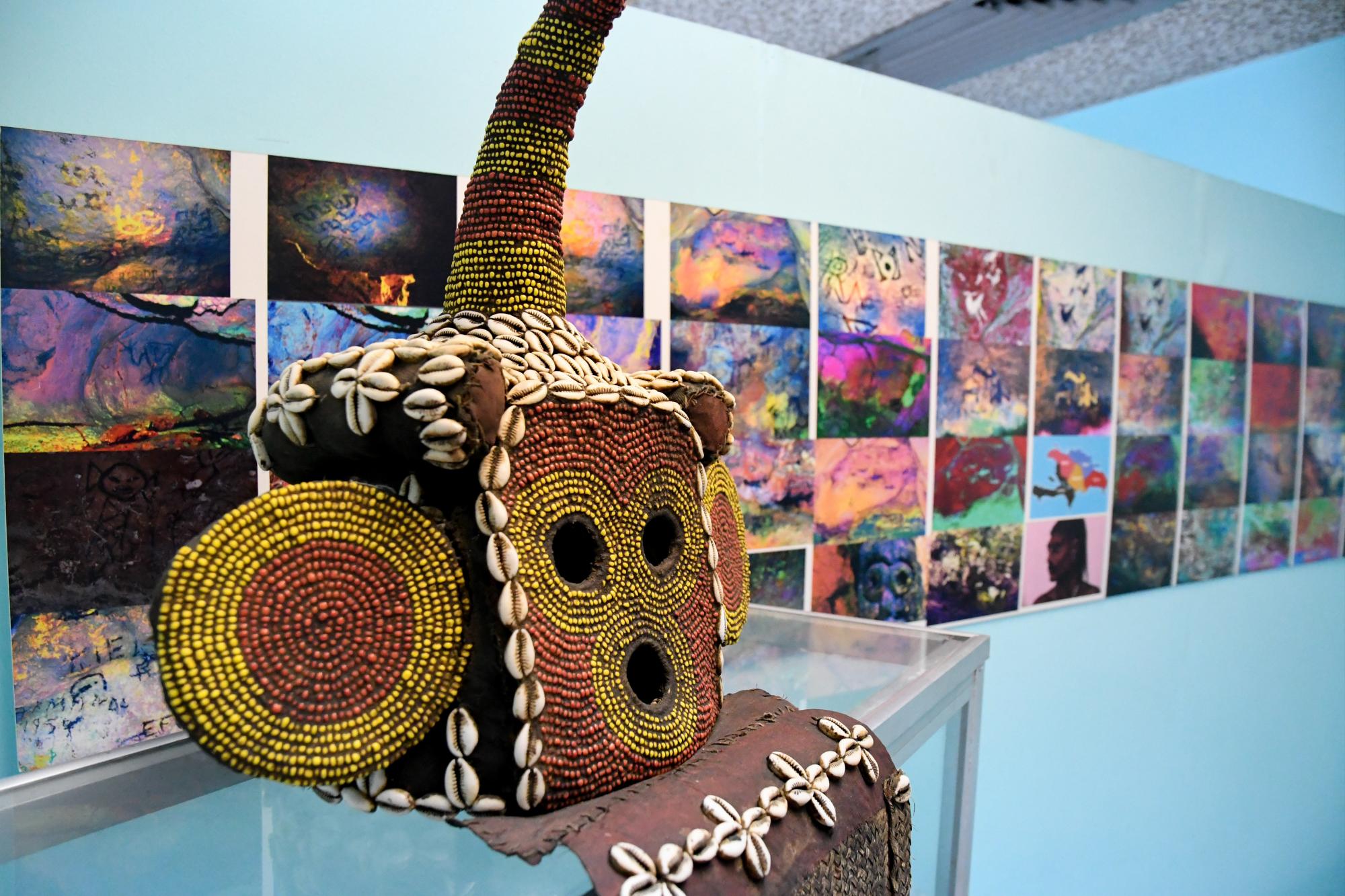 Otras piezas en exhibición.