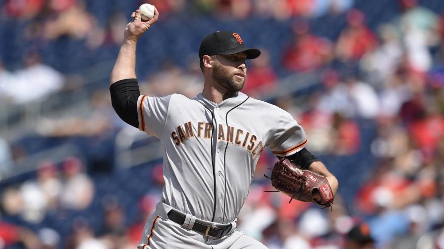 Sin Harper, Nacionales caen ante Gigantes 