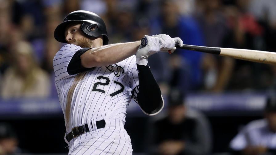 Trevor Story la sacó dos veces y los Rockies aplastaron a los Bravos 17-2 Trevor Story la sacó dos veces y los Rockies aplastaron a los Bravos 17-2