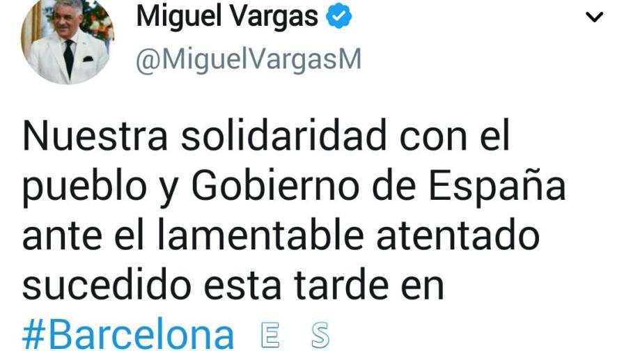 Cancillería dominicana lamenta atentado en Barcelona Cancillería dominicana lamenta atentado en Barcelona