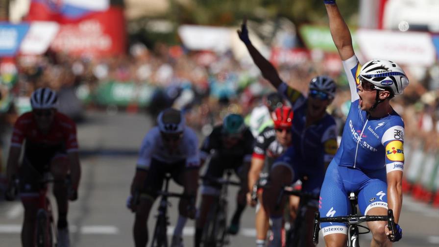 Belga Yves Lampaert lidera la Vuelta a España en la 2da etapa