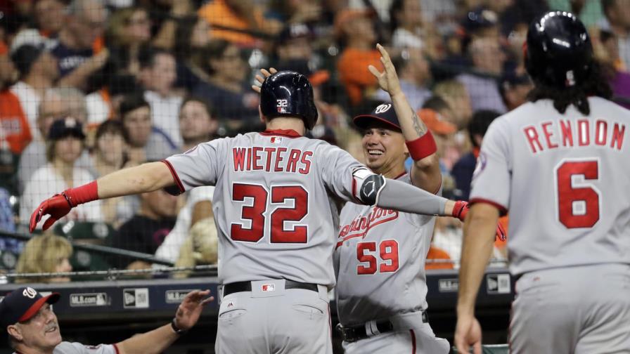 Con vuelacerca de Matt Wieters, Nacionales vencen a Astros 