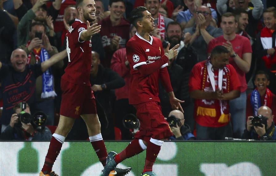 Liverpool golea y jugará fase de grupos de Champions 