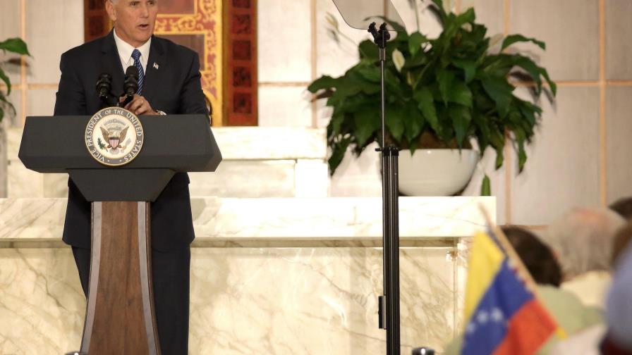 Vicepresidente de EE.UU.: el “colapso” de Venezuela pone en peligro a la región