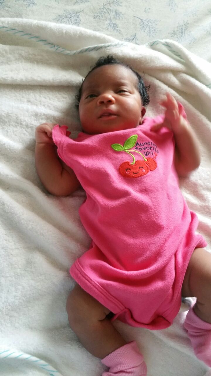 Liandri Carolina De Jesús, menor fallecida.