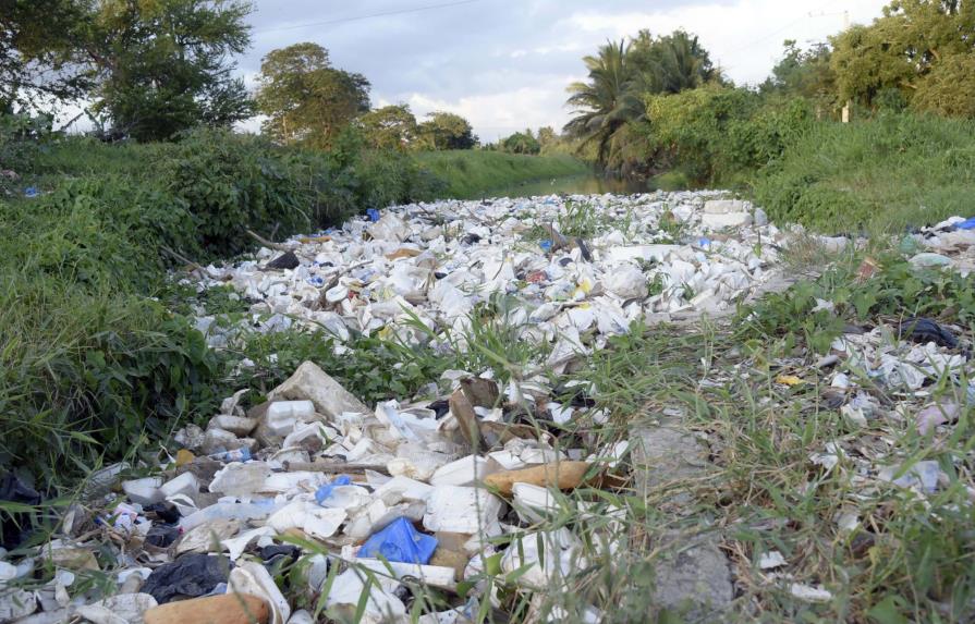 Director del INDRHI lamenta ciudadanos viertan basura en canal de riego