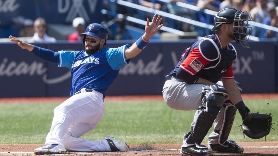 Kendrys Morales batea jonrón y Azulejos vencen a Mellizos Kendrys Morales batea jonrón y Azulejos vencen a Mellizos