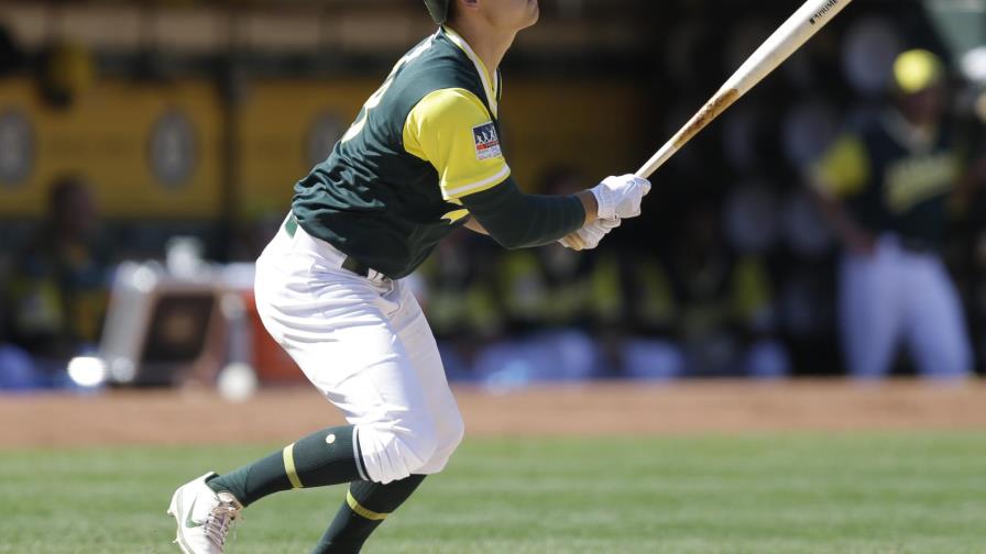 Chad Pinder dispara 2 jonrones; Atléticos derrotan a Vigilantes