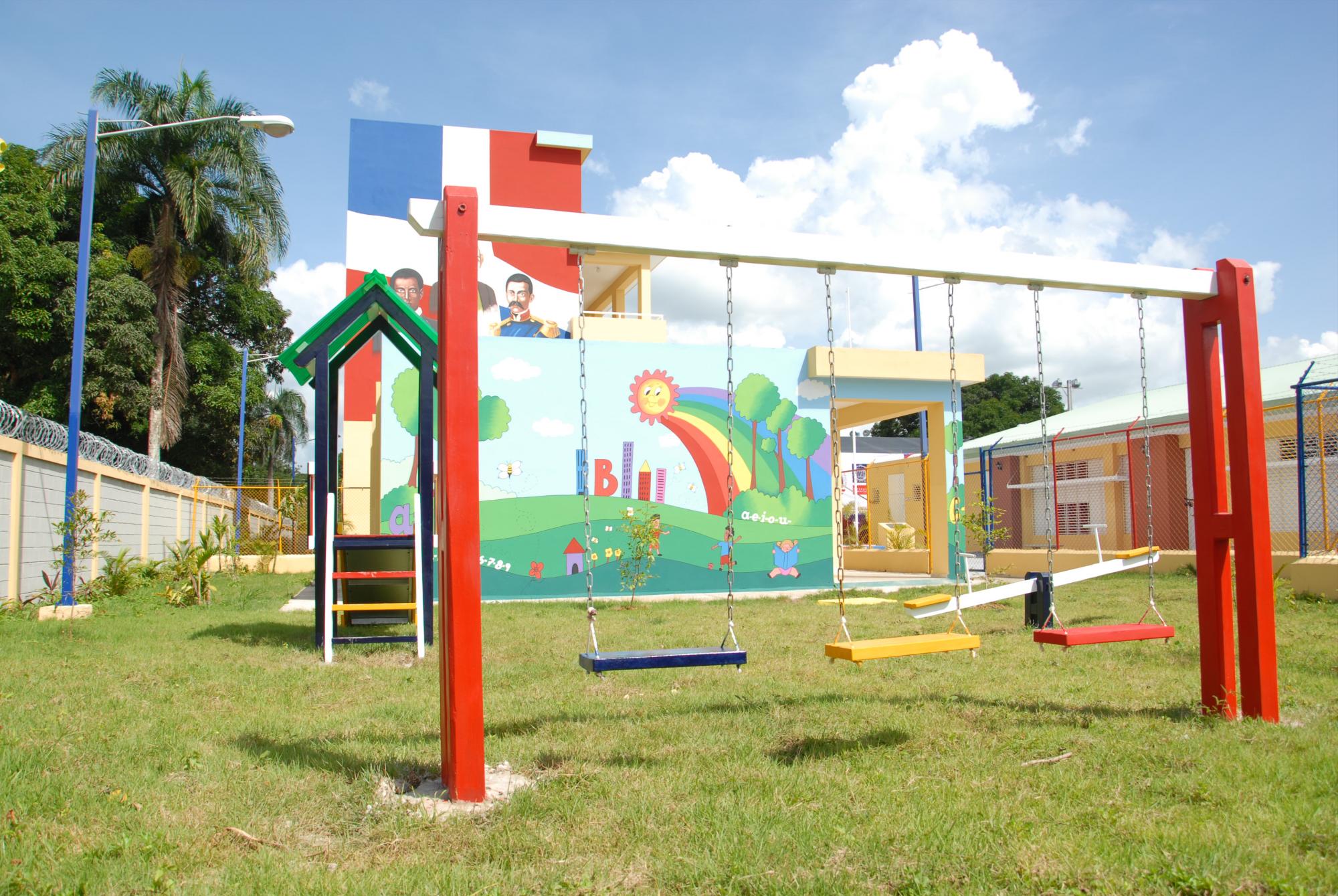 Área infantil de uno de los centros educativos.