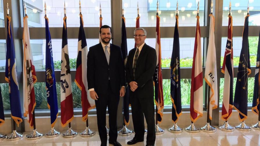 Jefe de misión embajada EEUU recibe al titular del Consejo de Competitividad
Jefe misión embajada EEUU recibe titular CNC