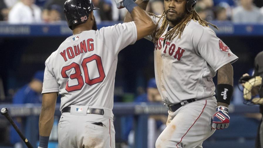 VIDEO: Hanley se combina con Moreland para que Boston complete barrida ante Toronto VIDEO: Hanley se combina con Moreland para que Boston complete barrida ante Toronto