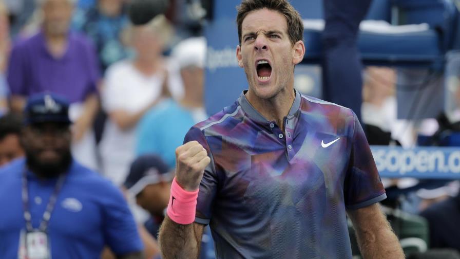 Del Potro se deshace por barrida del español Menéndez-Maceiras