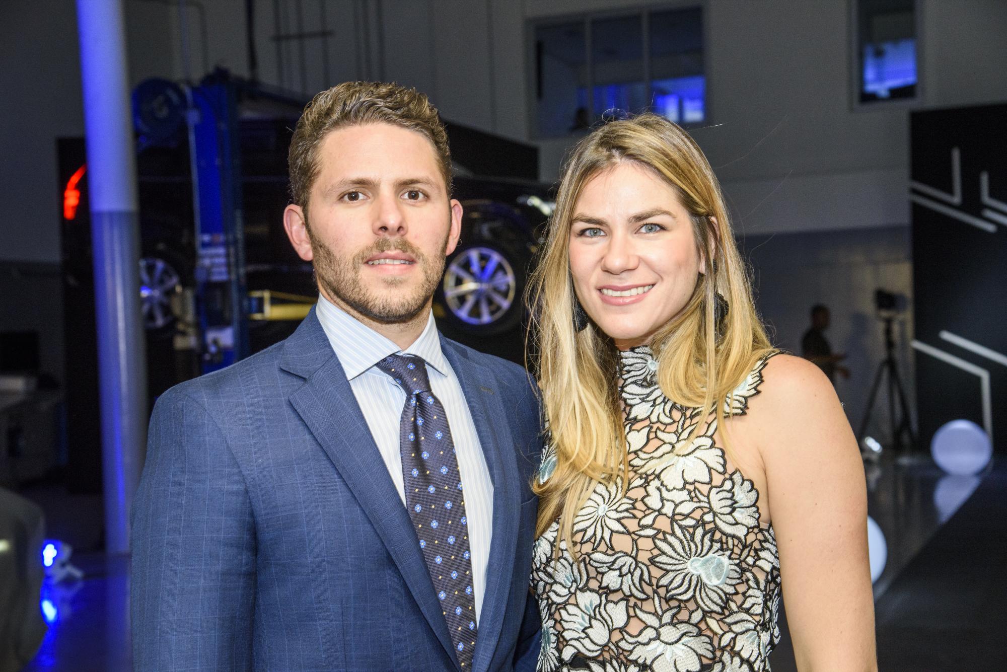 Carlos Ros y Michelle Jiménez.