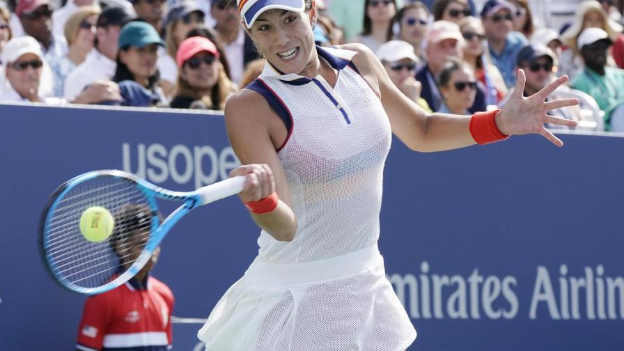 Muguruza se luce en jornada en la que Venus y Schwartzman también destacan