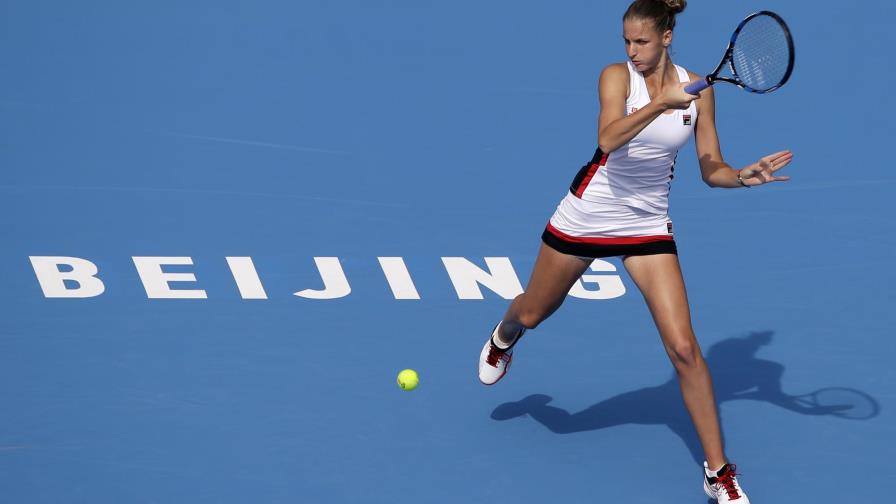 Karolina  Pliskova remonta hacia octavos en US Open; Del Potro gana 