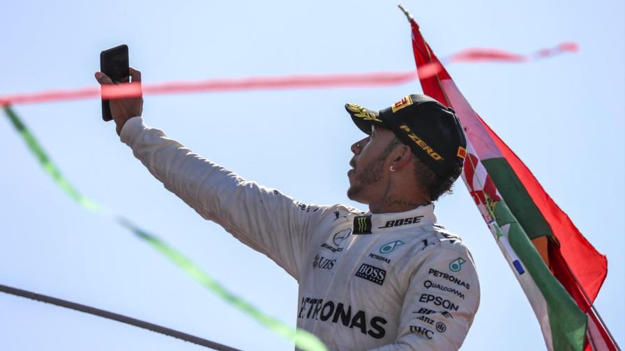 Lewis Hamilton, de Mercedes, se lleva el Gran Premio de Italia