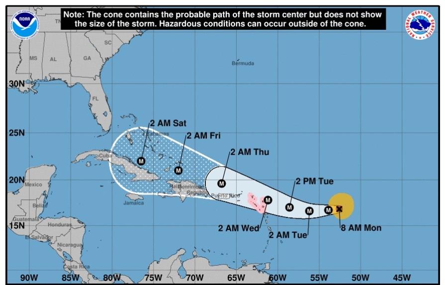 Poderoso huracán Irma continúa fortaleciéndose y afectaría a República Dominicana a partir del jueves
