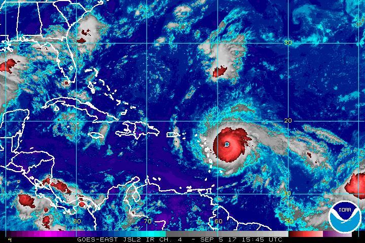 Onamet emite alerta meteorológica temprana por el paso del huracán Irma