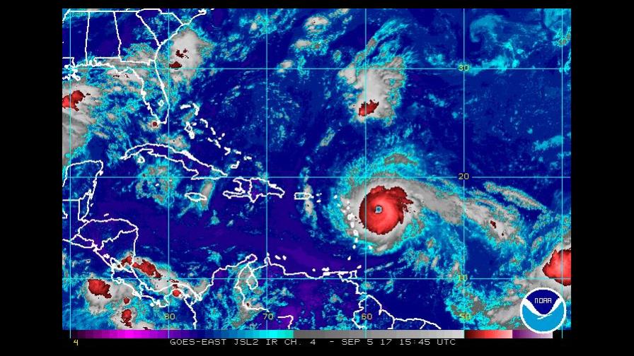 Onamet emite alerta meteorológica temprana por el paso del huracán Irma