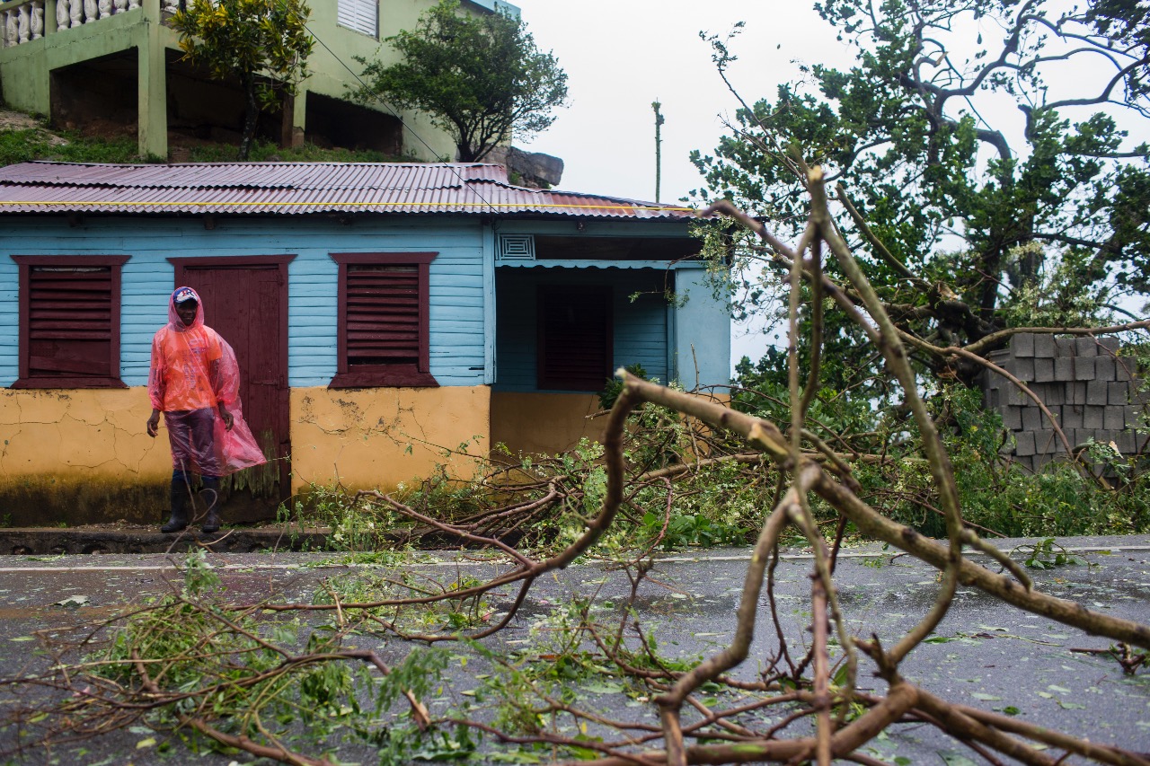Fotos: Destrozos del huracán Irma en la provincia Samaná