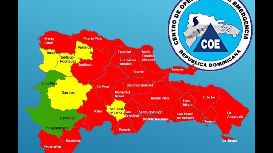 Casi todo el país en máxima alerta y 6,807 personas evacuadas de sus hogares Casi todo el país en máxima alerta y 6,807 personas evacuadas de sus hogares