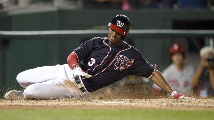VÍDEO: Con grand slam dentro del campo, Nacionales vencen a Filis 