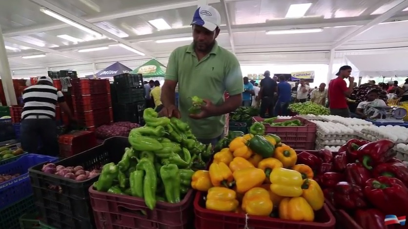 Productos de ventas en el Merca Santo Domingo.